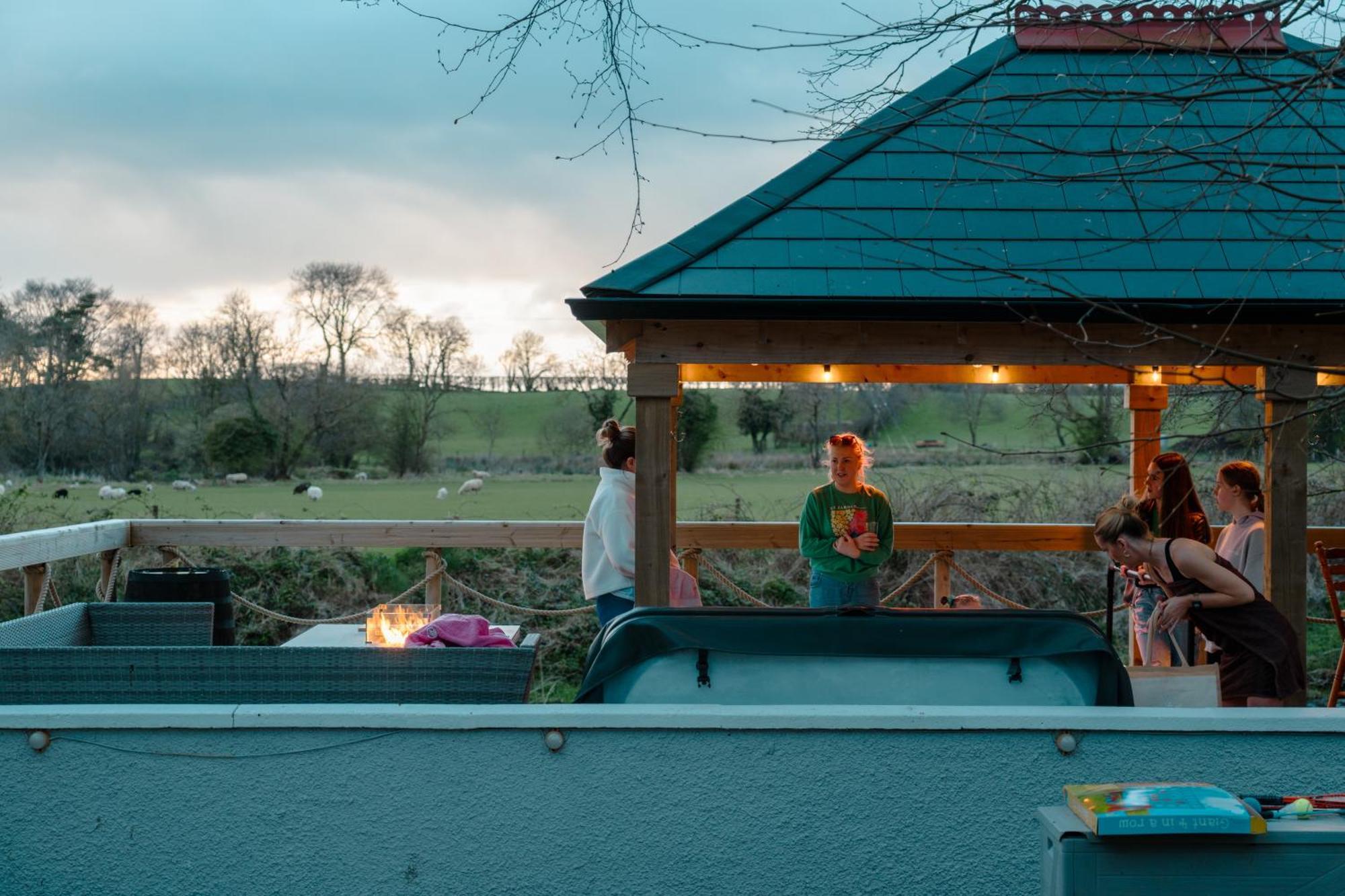 Luxury Accommodation In County Antrim With Riverside Hot Tub Kells Экстерьер фото